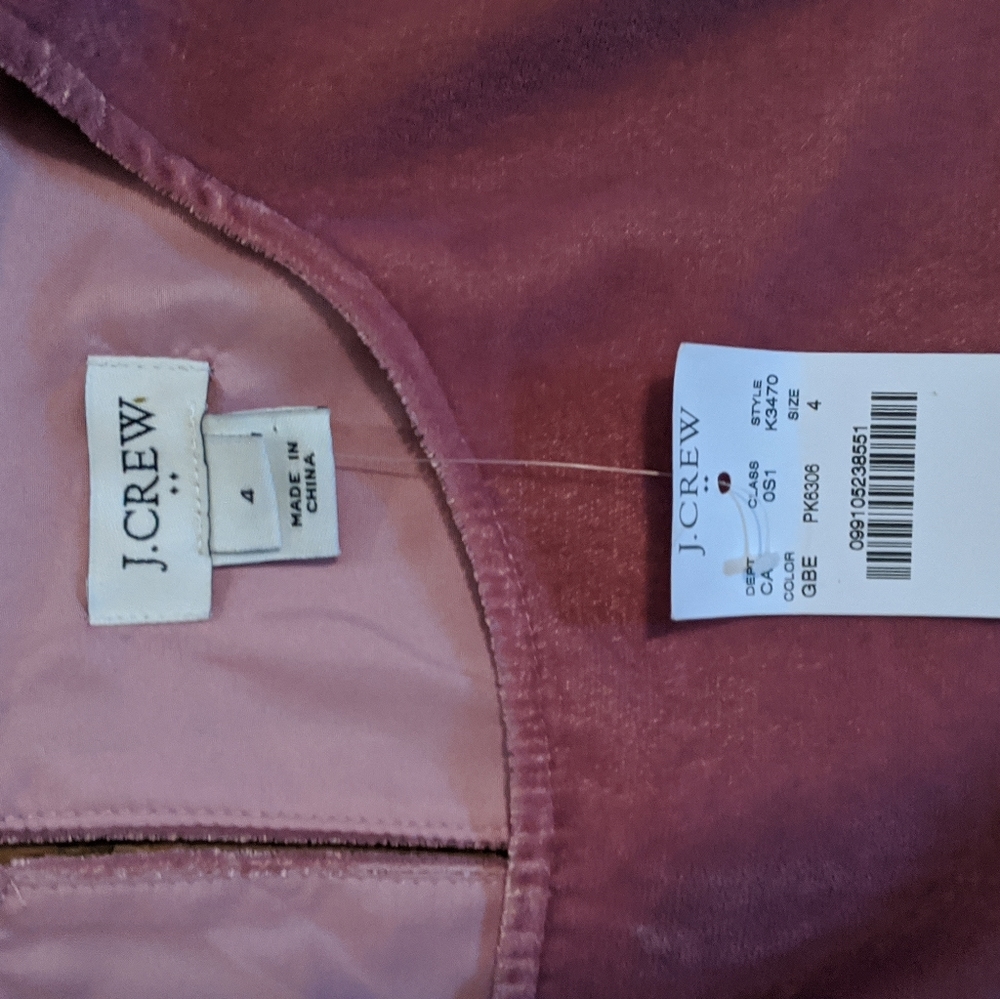 Velvet wrap dress - Picture 3 of 3